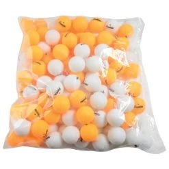 FRANKLIN 144 PACK - 40MM 1 STAR WHITE/ORANGE TABLE TENNIS BALLS