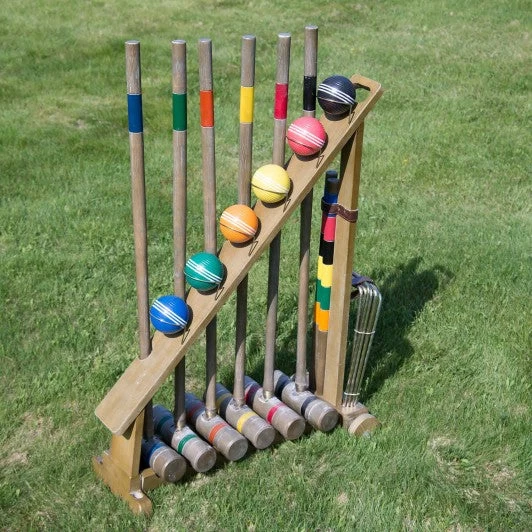 FRANKLIN VINTAGE CROQUET SET - Image 4