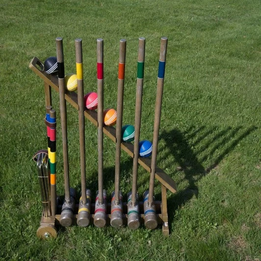 FRANKLIN VINTAGE CROQUET SET - Image 6