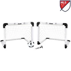 Franklin KIDS INDOOR SOCCER MLS® GOALS AND BALL SET WITH BALL PUMP AND NEEDLE
