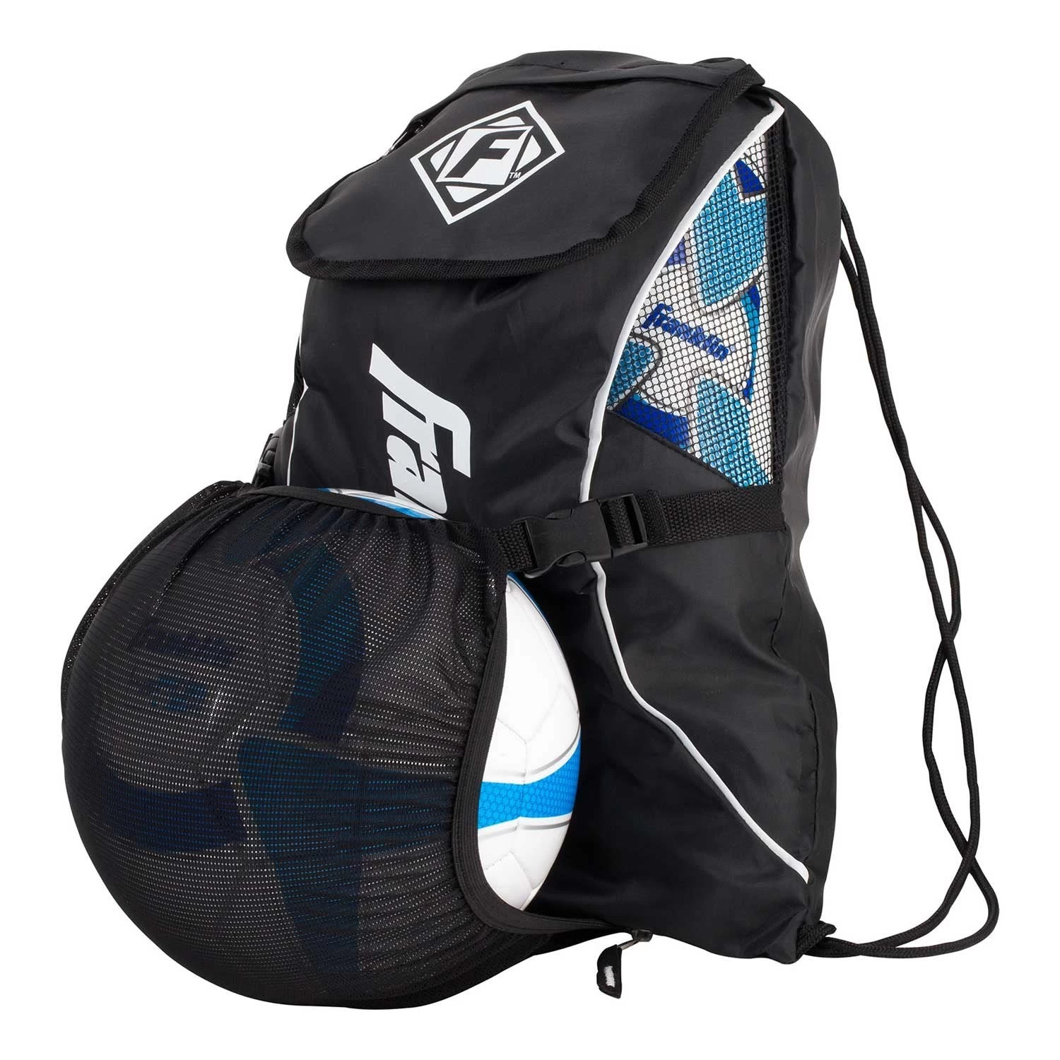 Franklin YOUTH SOCCER BALL BACKPACK - BLACK