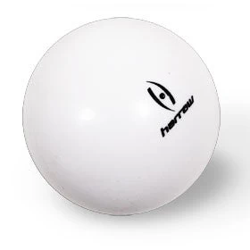 Harrow Field Hockey Ball Smooth 1 Piece Blister Pack White