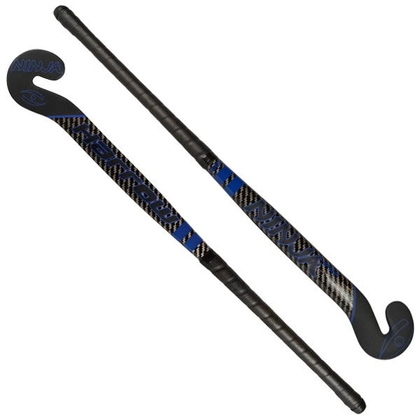 Harrow Ninja Field Hockey Goalie Stick 2018 Black Navy - Image 2