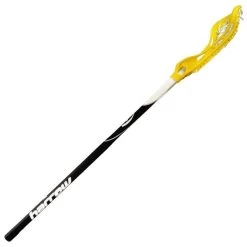 Harrow P-SERIES COMPLETE LACROSSE STICK - P1 SHAFT - P7 HEAD STRUNG - YELLOW