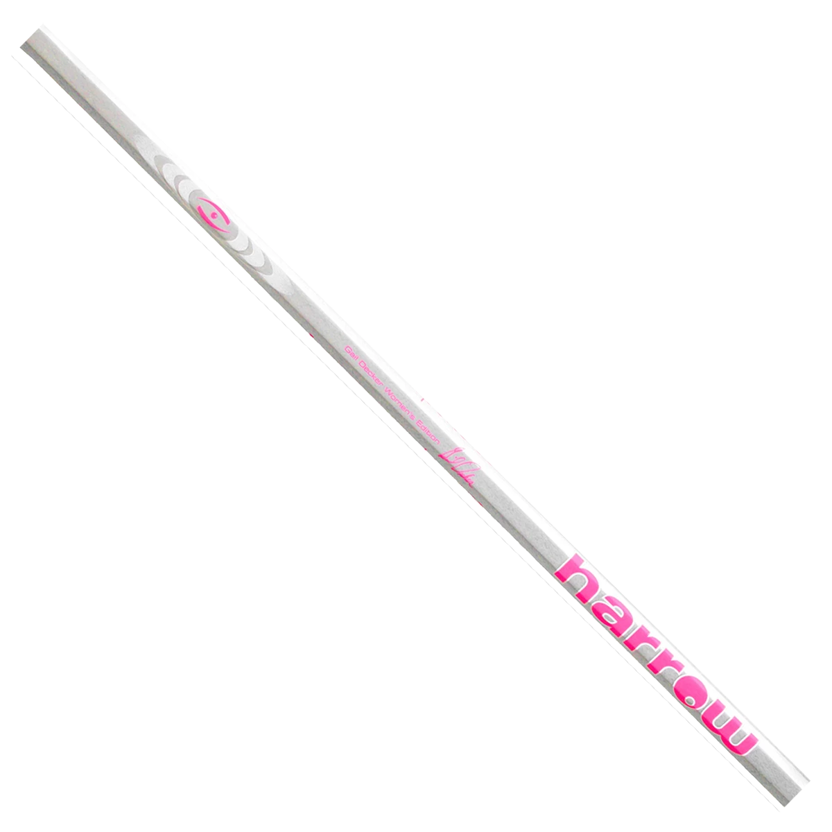 Harrow Women's G2 Straight Lacrosse Shaft Silver Pink