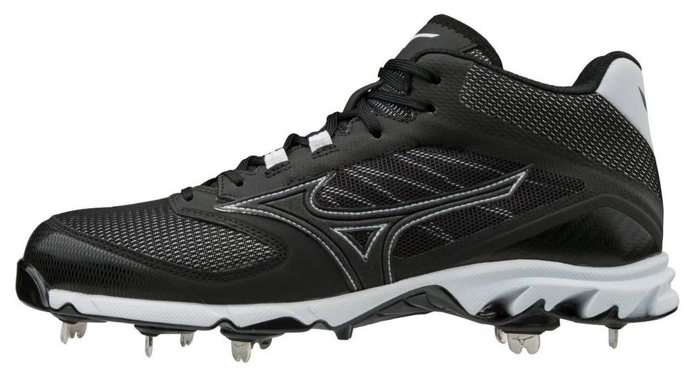 MIZUNO 9-SPIKE DOMINANT IC MID MENS METAL BASEBALL CLEAT