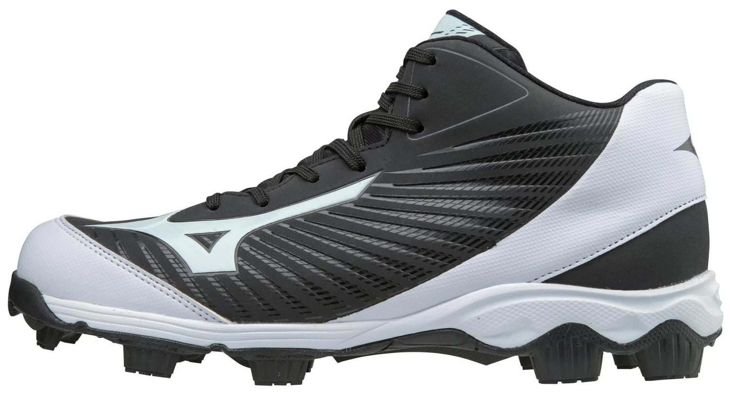Mizuno 9-Spike Advanced Franchise 9 Mid Molded Baseball Cleat - Image 2