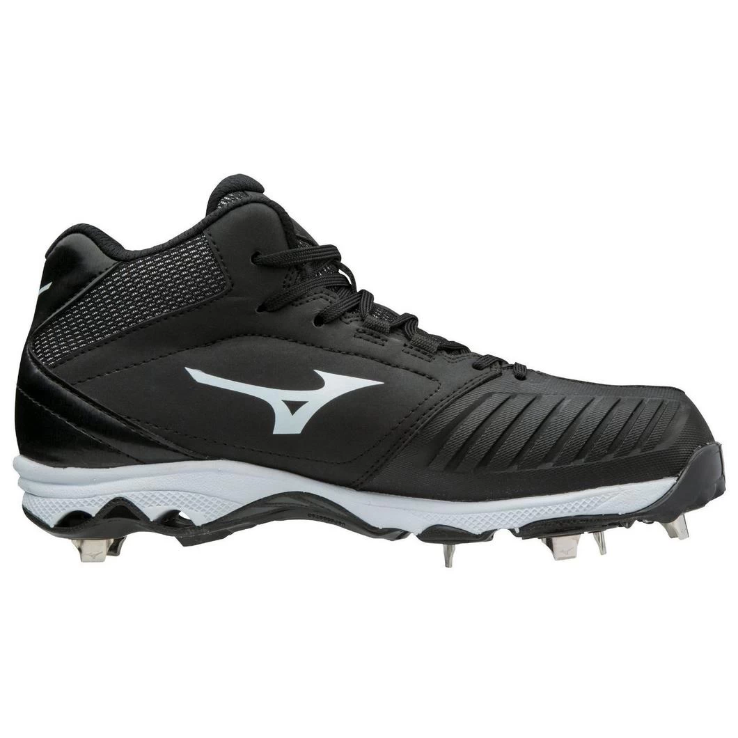 Mizuno 9-Spike Advanced Sweep 4 Mid Womens Metal Softball Cleat - Image 3