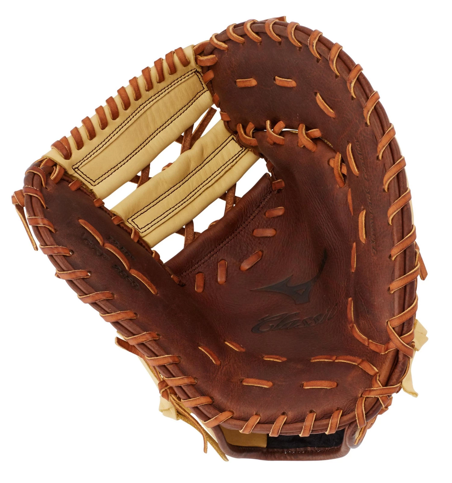 Mizuno Classic Pro Soft Baseball First Base Mitt 12.5" - Image 2