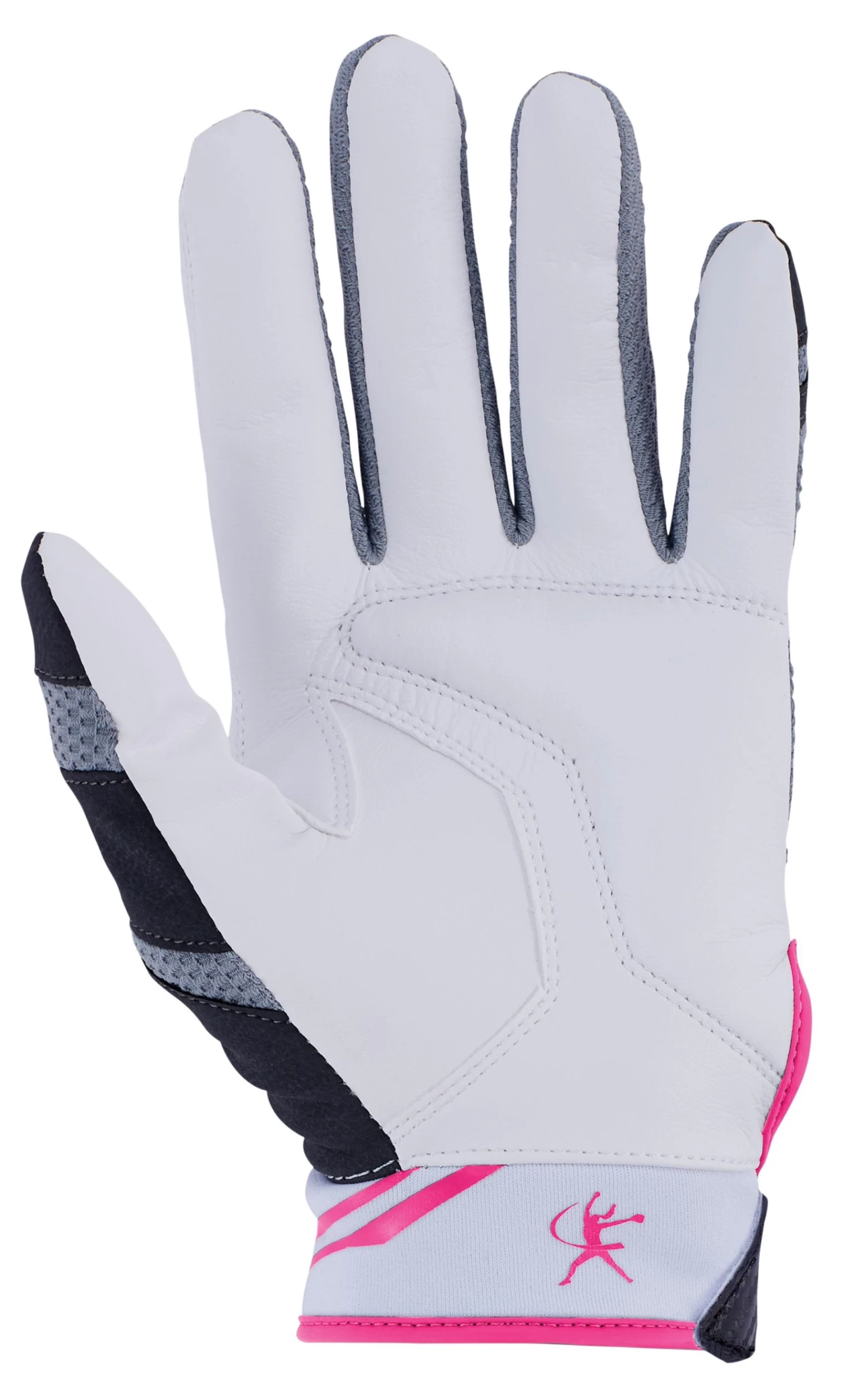 Mizuno Finch Women's Softball Padded Batting Glove - Image 4