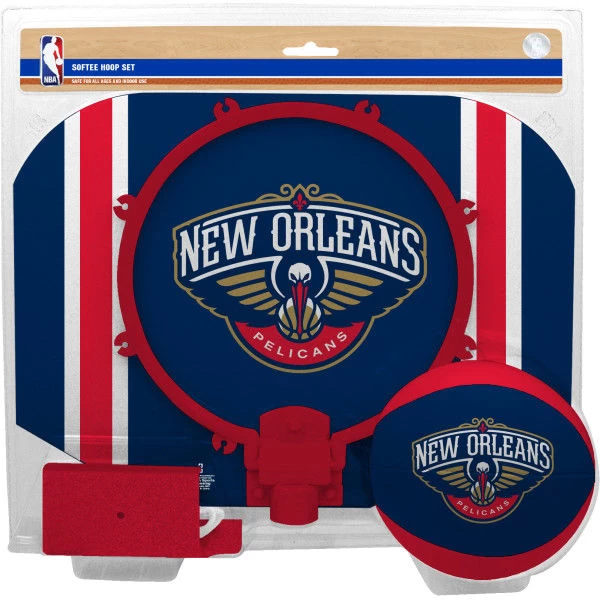 Rawlings NBA New Orleans Pelicans Softee Hoop Set - Softee