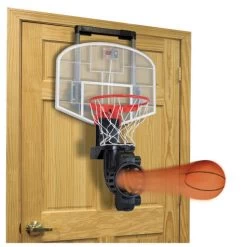 FRANKLIN OVER-THE-DOOR MINI HOOP WITH REBOUNDER AND BALL
