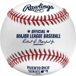 Rawlings Official 2018 MLBยฎ Puerto Rico Seriesยฎ On-Field Baseball