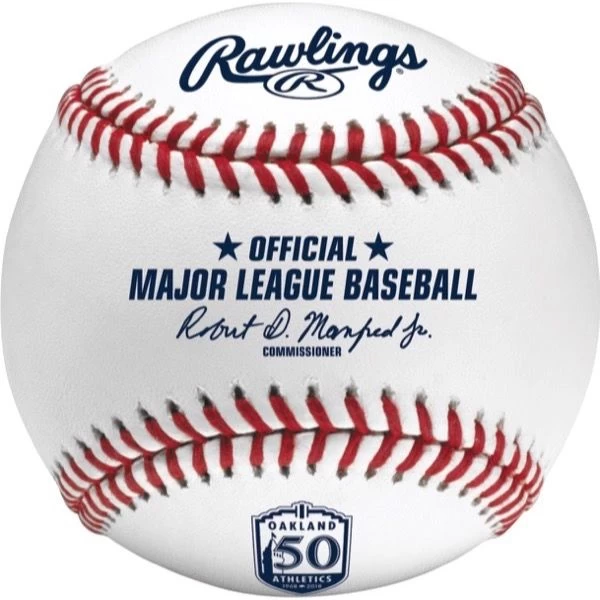 Rawlings MLB 2018 Oakland Athletics® 50th Anniversary Baseball