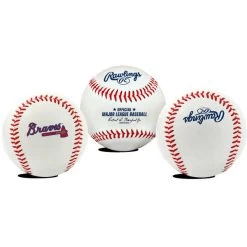 Rawlings MLB Atlanta Braves Baseball - Team Logo