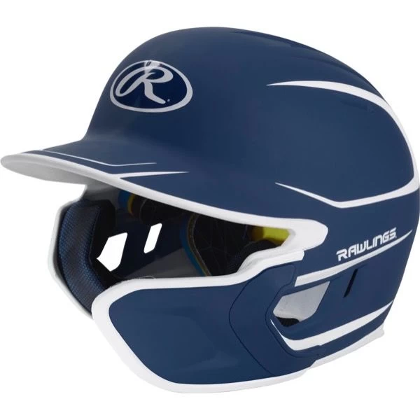 Rawlings Mach Junior Two-Tone Matte Helmet With EXT Flap - Image 8