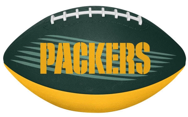 Rawlings NFL Green Bay Packers Downfield Youth Football - Image 2