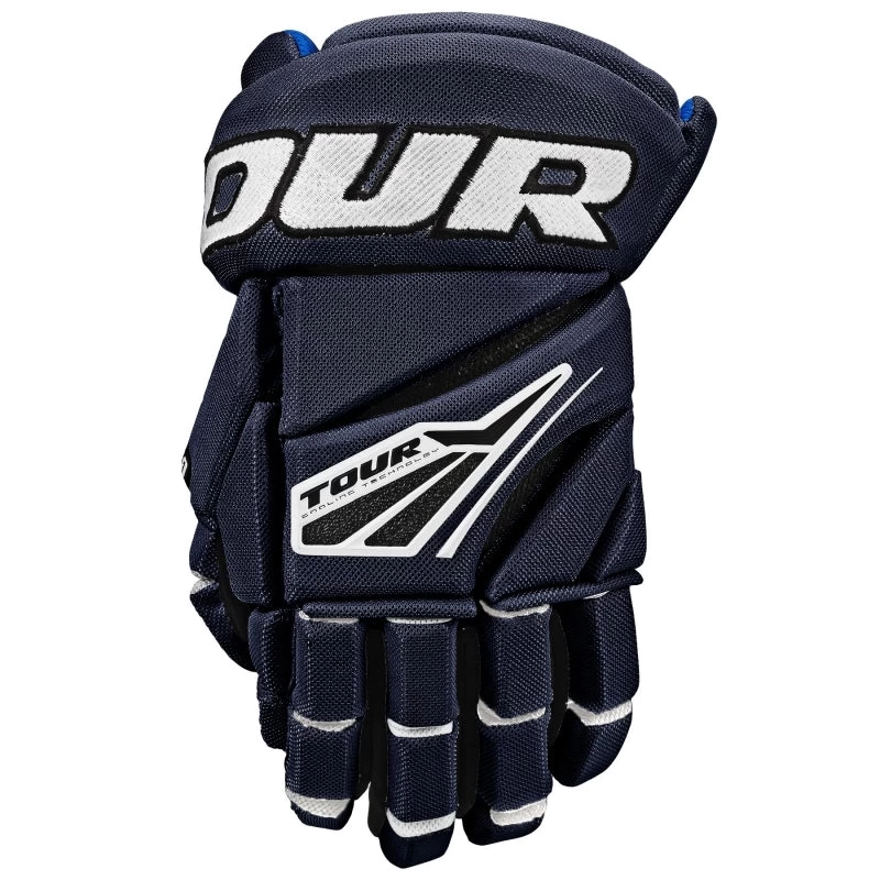 Tour Code 1 Hockey Gloves Blue/White - Image 3