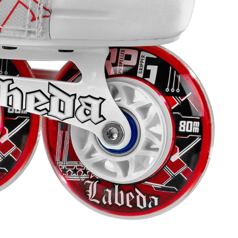 Tour FB-500 Inline Hockey Skates White - Image 5