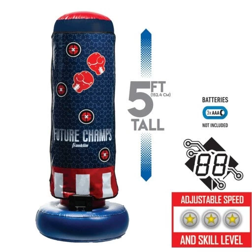 FRANKLIN FUTURE CHAMPS® ELECTRONIC INFLATABLE BOXING BAG
