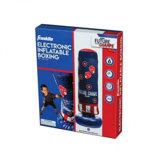 FRANKLIN FUTURE CHAMPS® ELECTRONIC INFLATABLE BOXING BAG - Image 2