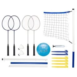 FRANKLIN RECREATIONAL VOLLEYBALL AND BADMINTON SET
