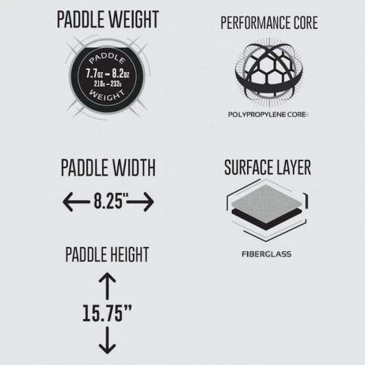 FRANKLIN X-1000 PICKLEBALL PADDLE - Image 5