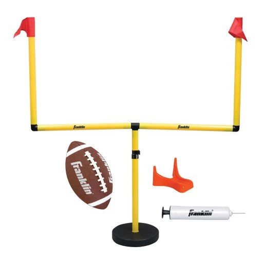 FRANKLIN YOUTH FOOTBALL GOAL POST, BALL AND TEE