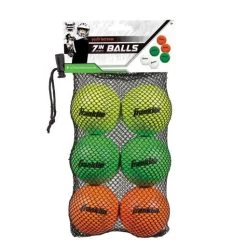 FRANKLIN MINI LACROSSE BALLS - 6 PACK